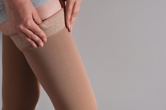 Veins Compression Stockings,Varicose Vein Stockings Anti-Slip Veins  Compression Socks Varicose Veins Stockings Ultimate Reliability